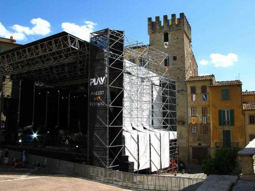 PLAY Arezzo Art Festival - Piazza Grande 5/8 luglio 2007