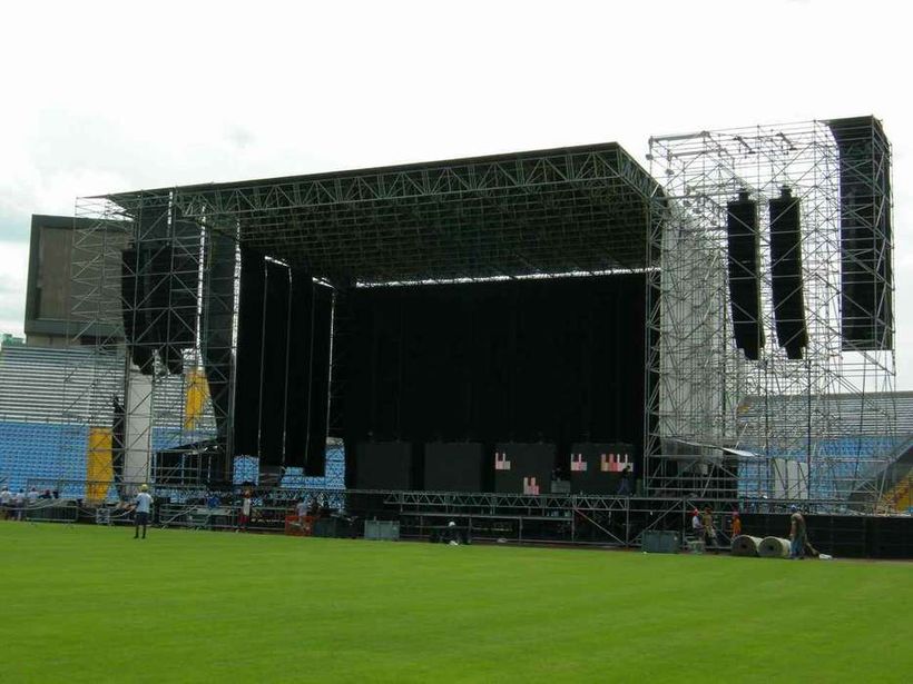 RED HOT CHILI PEPPERS - 2007 world tour - Udine work in progress