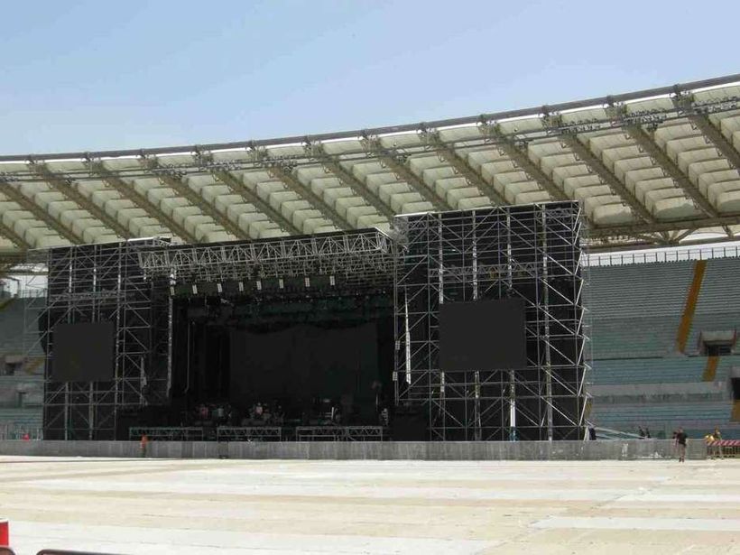 IRON MAIDEN World Tour 2007 - Rome Olympic Stadium - work in progress